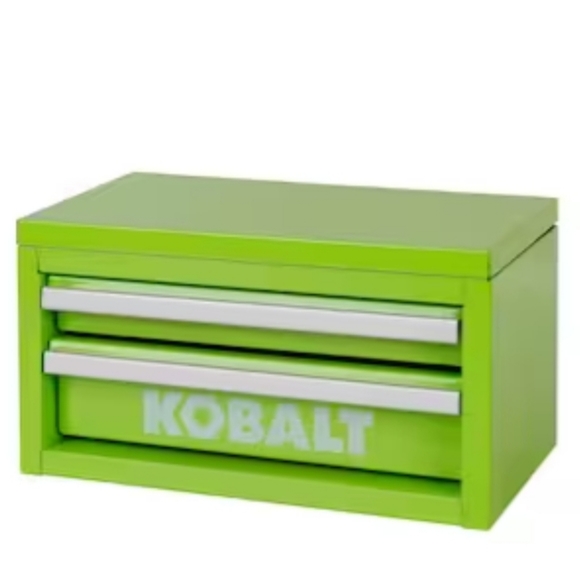 KOBALT 25TH ANNIVERSARY KOBALT MINI TOOL BOX (LIME GREEN) #5462037 NIB - Picture 2 of 4